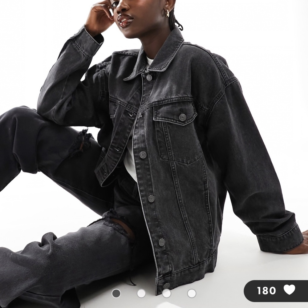 ASOS oversized 90s denim jacket